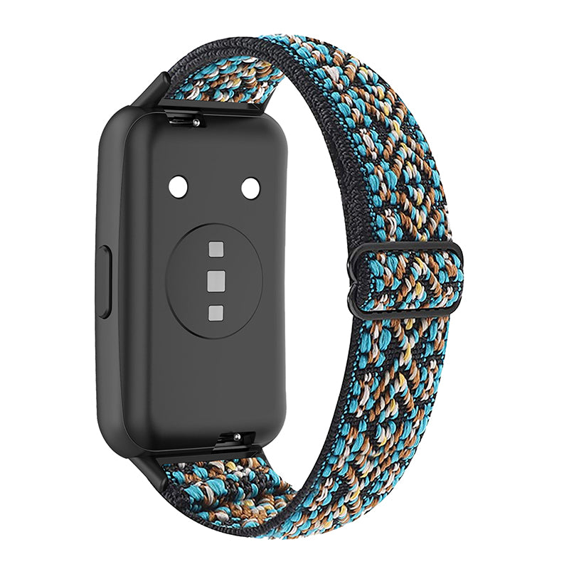 For Huawei Band 7 Stretchy Boho Watch Band Adjustable Elastic Nylon Strap Replacement Wristband For Huawei Band 7 Stretchy Boho Watch Band Adjustable Elastic Nylon Strap Replacement Wristband